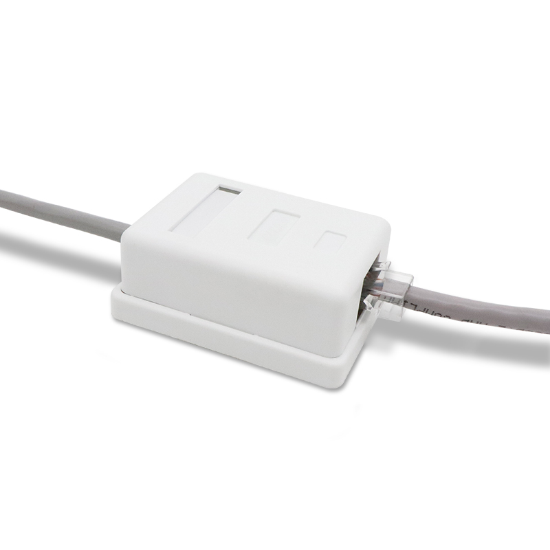 1 Port Cat6 neobrijana kutija za ugradnju na površinu s modulom