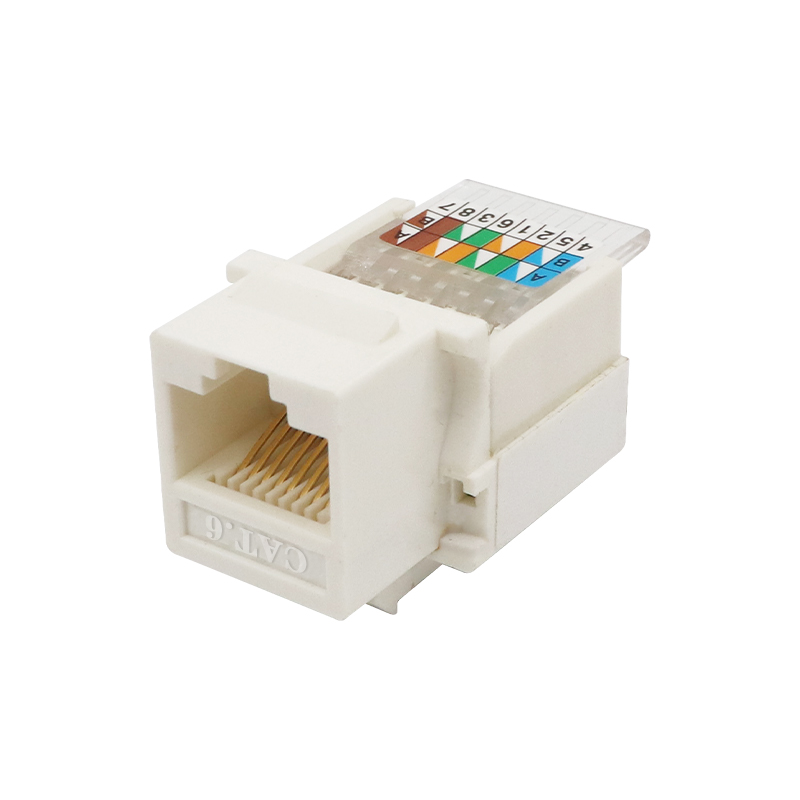 CAT6 neobrijani 90 stupnjeva toolless keystone Jack