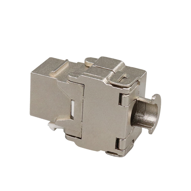 CAT6 Oklopljeni cink legura 180 stupnjeva toolless keystone Jack