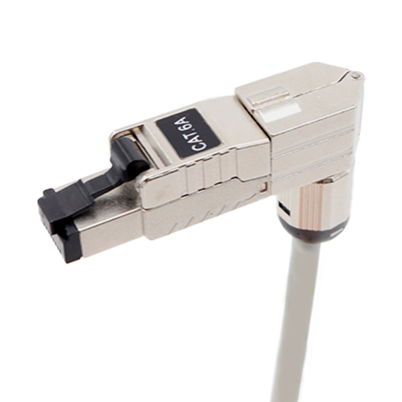 CAT6A STP 90-stupnjevi mrežni modul bez alata